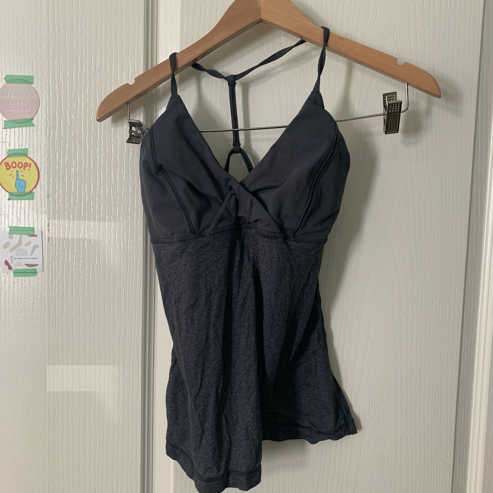 Gray Lululemon Top